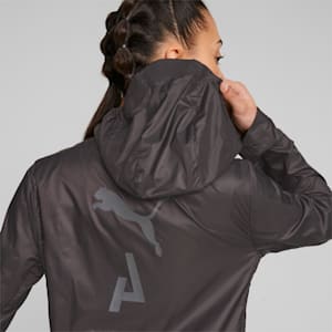 Seasons Women's Lightweight Trail Running Jacket, PUMA Black, extralarge-IND