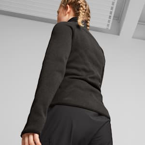 SEASONS Women's Running Fleece, Dark Gray Heather, extralarge-GBR