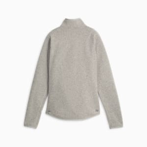 ウィメンズ ランニング シーズンズ  1/2 ジップ フリース, Concrete Gray Heather, extralarge-JPN