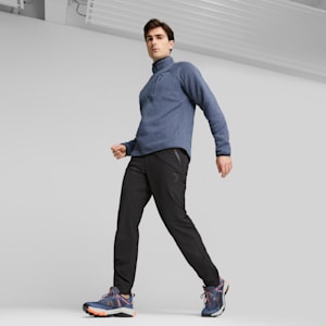 SEASONS Men's Half-zip Sweater, Inky Blue Heather, extralarge-GBR