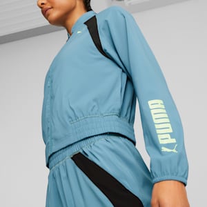 Puma Loungewear Suit FL Chándal, Mujer, Blue Wash, l : : Moda