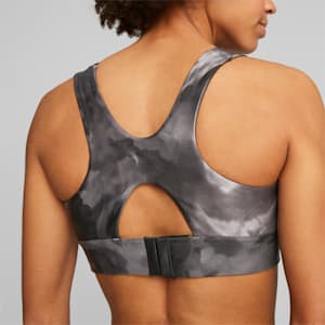 Printed Ultraform Women's Running Bra, PUMA Black, extralarge-IND