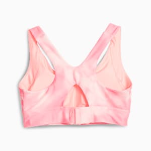 Printed Ultraform Women's Running Bra, Koral Ice, extralarge