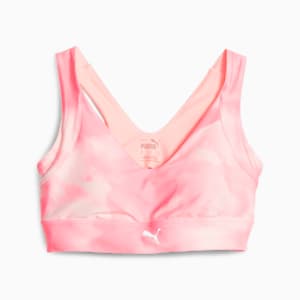 Printed Ultraform Running Bra Women, Koral Ice, extralarge-GBR