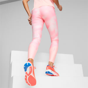 ULTRAFORM High Waist Full Length Printed Running Tights Women, Koral Ice, extralarge-GBR