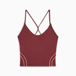 Studio Ultrabare Women's Training Crop Top, Dark Jasper, extralarge-GBR