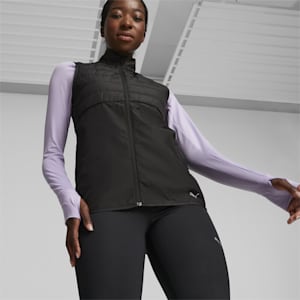Run Favorite Women's Running Puffer Vest, PUMA Black, extralarge