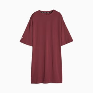 Modest Women's Oversized Training Tee, Dark Jasper, extralarge-GBR