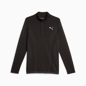 Formknit Seamless Men's Half-Zip Training Top, PUMA Black, extralarge-GBR