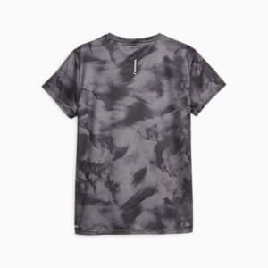 Playera Run Favorite para mujer, PUMA Black-AOP, extralarge