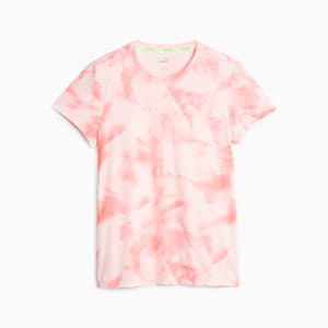 Playera Run Favorite para mujer, Koral Ice, extralarge