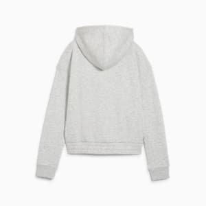 Campera con capucha Train Favourite para mujer, Light Gray Heather, extralarge