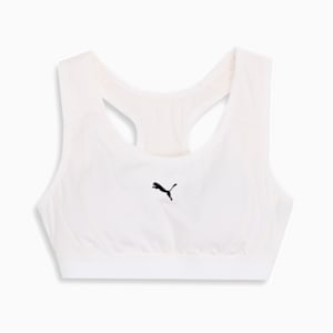 ウィメンズ トレーニング ブラトップ ミディアムサポート, PUMA White, extralarge-JPN