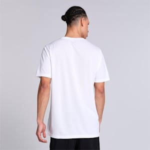 Performance Cat Regular Fit Mens Training T-Shirt, Puma White