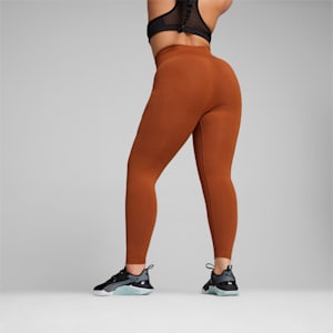 Shapeluxe Women's Seamless Training Tights, Teak, extralarge-IND