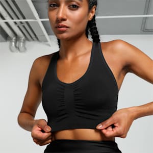 4Keeps Shapeluxe Women's Training Bra, PUMA Black, extralarge-IND