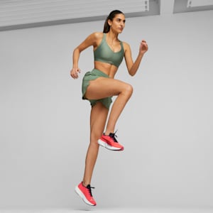 W RUN Women's High Support Bra, Eucalyptus, très grand