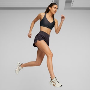W RUN Women's High Support Bra, Gris foncé plat, très grand