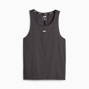 M RUN Men's Running Tank Top, Flat Dark Gray, extralarge