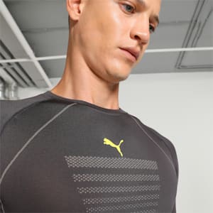 PUMA x one8 Men's Seamless Training T-shirt, Dark Coal, extralarge-IND