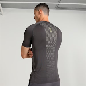 PUMA x one8 Men's Seamless Training T-shirt, Dark Coal, extralarge-IND