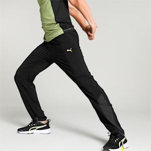 PUMA x one8 Men's Woven Training Pants, PUMA Black, extralarge-IND