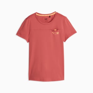 ウィメンズ ランニング FIRST MILE Tシャツ, Astro Red, extralarge-JPN