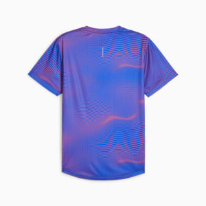 メンズ ランニング ラン フェイバリット AOP 半袖 Tシャツ, Ultra Blue, extralarge-JPN