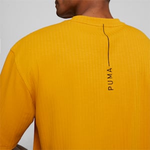 メンズ ヨガ スタジオ UNWIND Tシャツ, Amber, extralarge-JPN