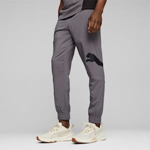 メンズ トレーニング ビッグ キャット ウーブンパンツ, Cool Dark Gray-PUMA Black, extralarge-JPN