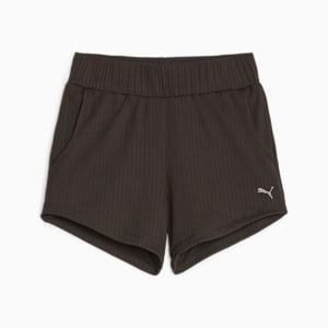 ウィメンズ ヨガ UNWIND ショーツ, PUMA Black, extralarge-JPN