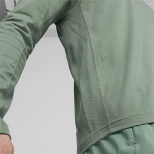 メンズ ランニング RUN グラフィック 長袖 Tシャツ, Eucalyptus, extralarge-JPN
