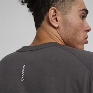 メンズ ランニング RUN グラフィック 長袖 Tシャツ, Flat Dark Gray, extralarge-JPN