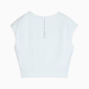 ウィメンズ ヨガ YOGINI ライト トレンド Tシャツ, Icy Blue, extralarge-JPN