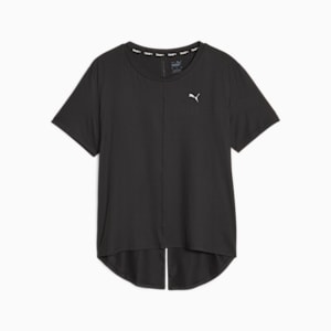 ウィメンズ ヨガ YOGINI ライト Tシャツ, PUMA Black, extralarge-JPN