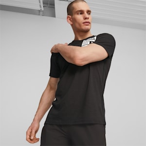 メンズ トレーニング STRENGTH TRAINING グラフィック Tシャツ, PUMA Black, extralarge-JPN