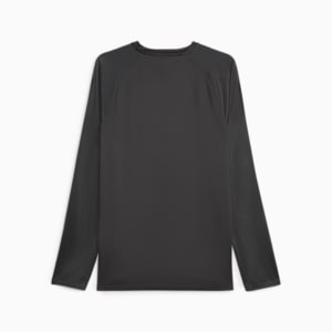 メンズ トレーニング PUMA FIT ロゴ 長袖 Tシャツ, PUMA Black, extralarge-JPN