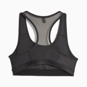 ウィメンズ トレーニング 4キープ グラフィック ブラトップ ミディアムサポート, PUMA Black-Concept Q4 AOP, extralarge-JPN