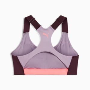 PUMA FIT 4KEEPS EVERSCULPT Medium Impact Bra, Pale Plum, extralarge