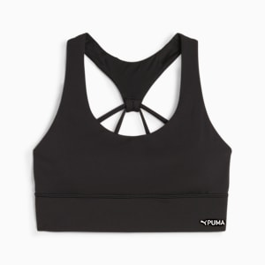 4KEEPS EVOLVE Women's Longline Training Bra, PUMA Black, extralarge-IND
