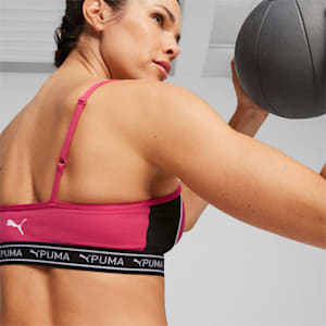 MOVE STRONG Women's Training Bra, Garnet Rose, extralarge-IND
