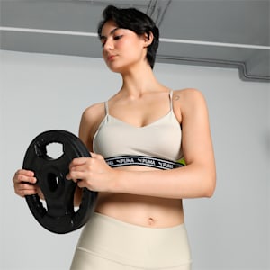 MOVE STRONG Women's Training Bra, Putty, extralarge-IND