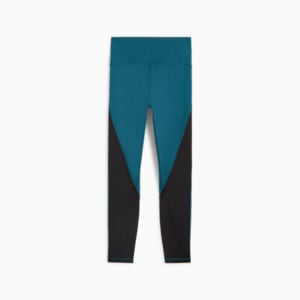 Train All Day Women's 7/8ths Training Tights, Cold Green, extralarge