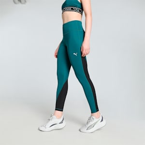 Train All Day Women's 7/8 Training Tights, Cold Green, extralarge-IND