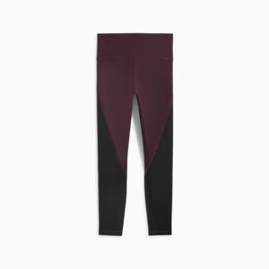 Train All Day Women's 7/8ths Training Tights, Midnight Plum, extralarge