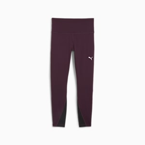 Train All Day Women's 7/8ths Training Tights, Midnight Plum, extralarge