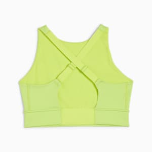 NWT 4 Keeps Puma Women's Lime Green Mesh Racer Back Sports Bra