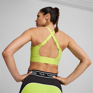 Buy Puma Double Layered Medium Impact Active Bra- Neon Yellow at Rs.1799  online