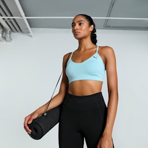 MOVE YOGINI STUDIO Women's Training Bra, Turquoise Surf, extralarge-IND