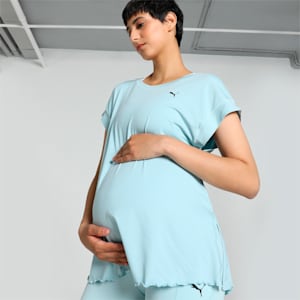 Maternity STUDIO Women's Training T-shirt, Turquoise Surf, extralarge-IND